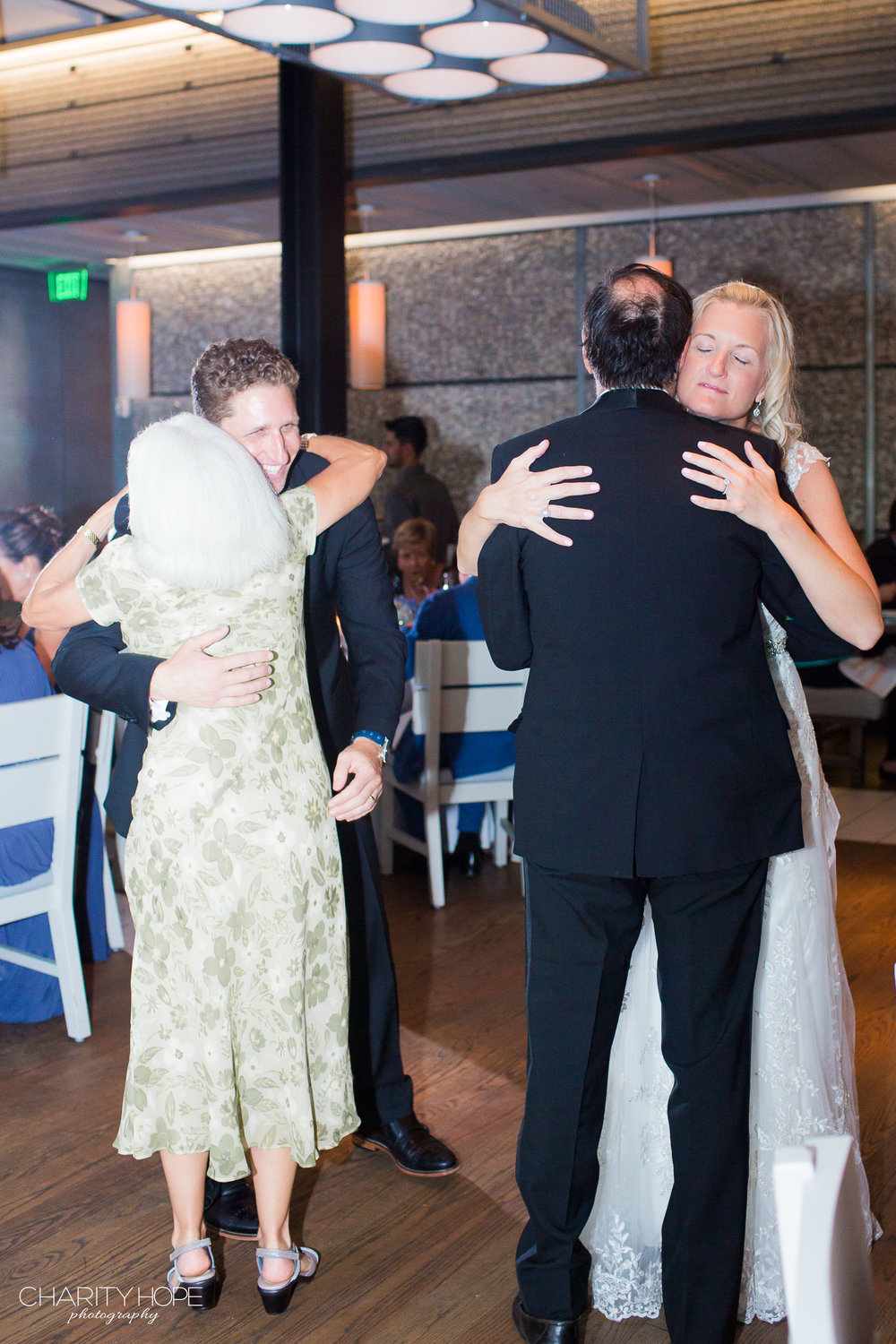  So sweet seeing them dance with their parents.  